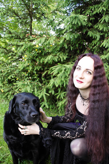 Foto von Marcel Urzowski: Jennifer Sonntag mit Hund